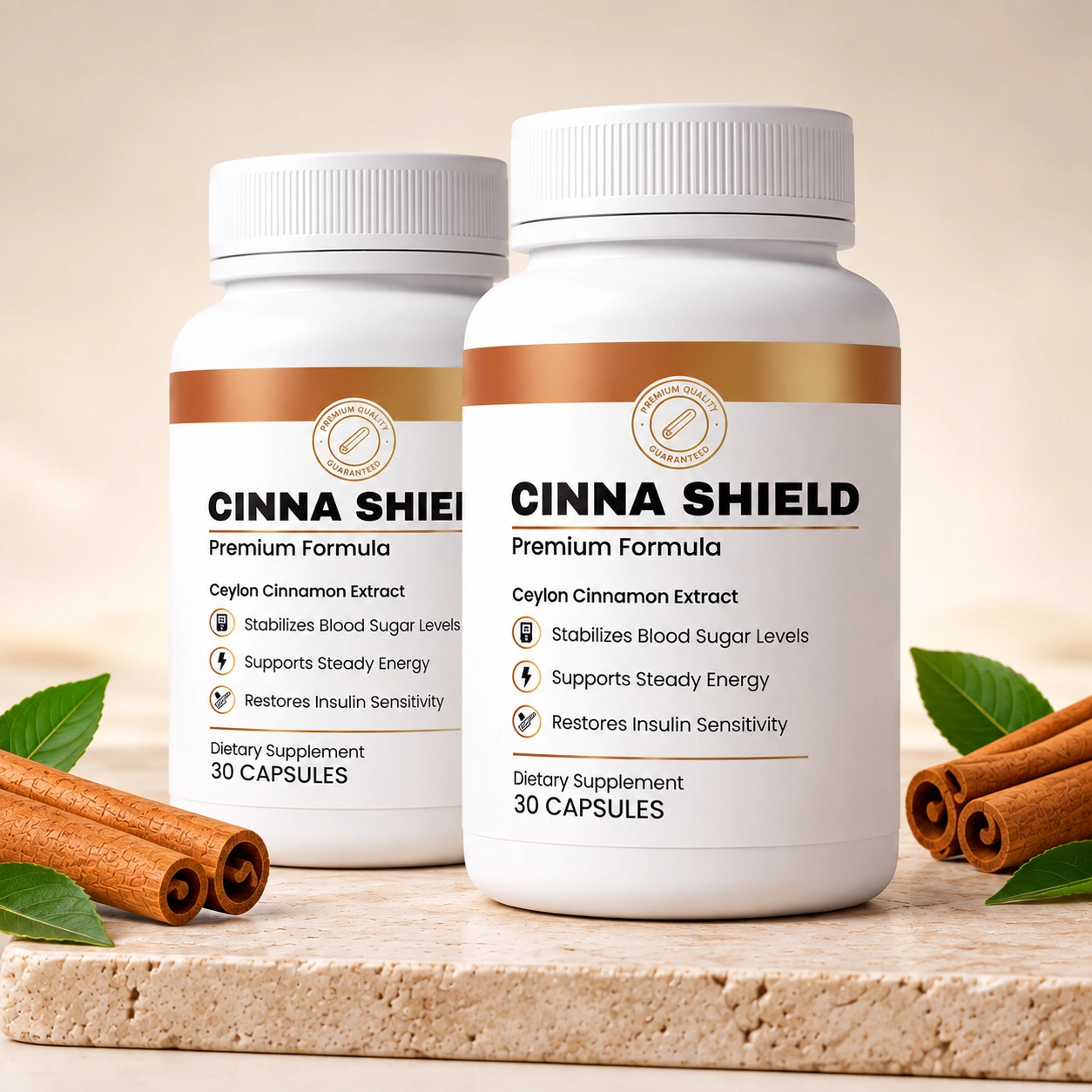 Cinna Shield daily blood sugar wellness supplement